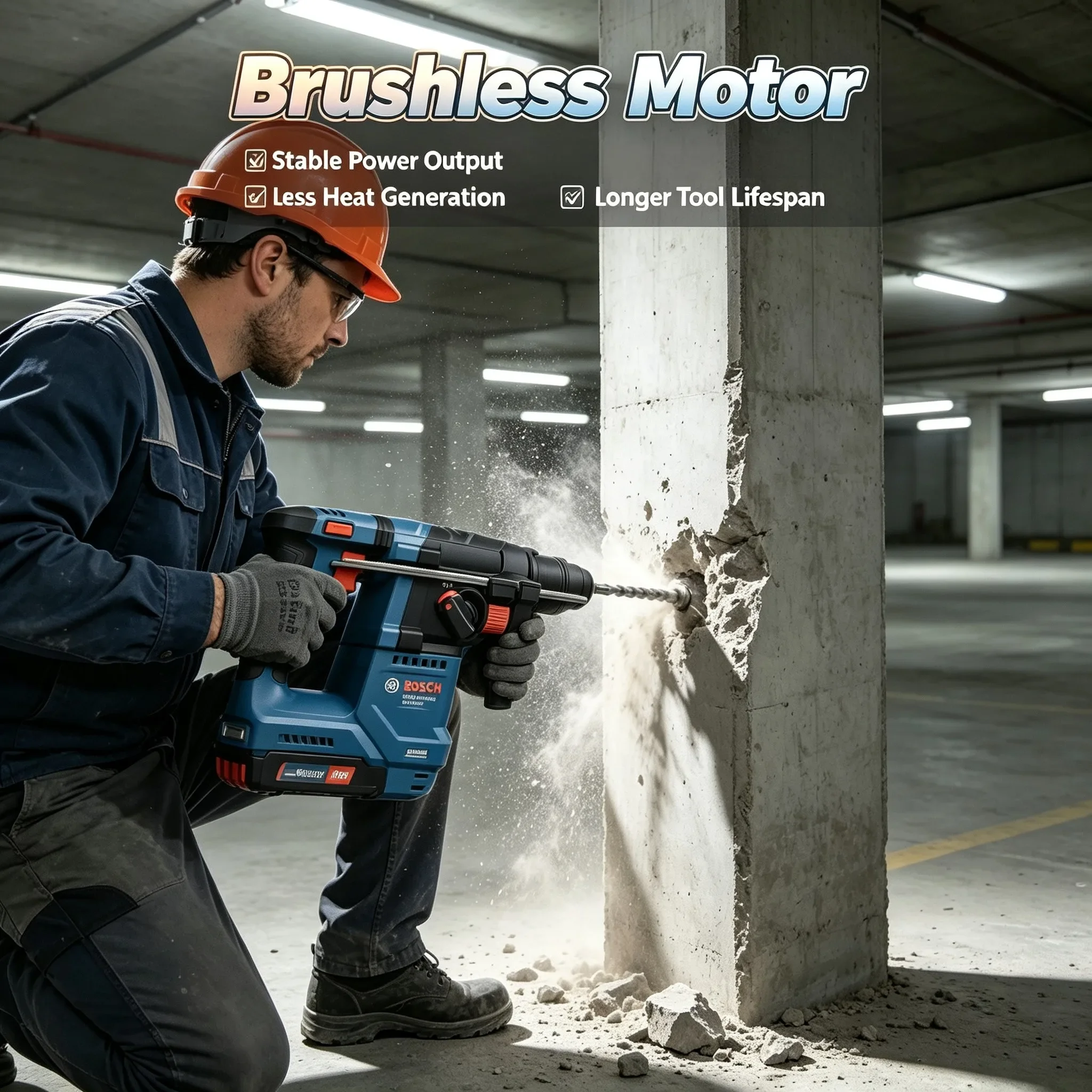 BOSCH GBH 18V-18 Cordless Rota - Power Tools Professional review and price